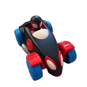 Spidey and His Amazing Friends Webbed Wheelies Spiderman Pull Back Car Marvel